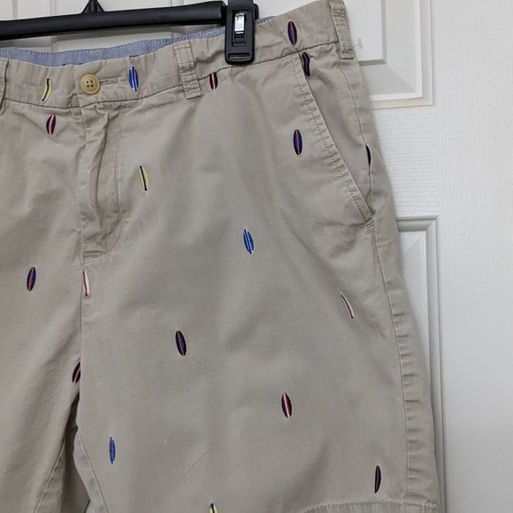 Tommy Hilfiger Shorts Men's Bermuda Size 38 Beige - Picture 3 of 12